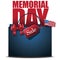 Memorial Day Sale shopping bag background