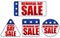 Memorial Day Sale Stickers