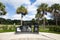 memorial at Lousiana Veterans memorial park to remember the fallen soldiers