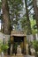 A memorial in Okunoin ancient Buddhist cemetery in Koyasan, Japan.