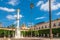 Memorial at the place of Constitution in Almeria, Spain