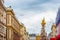 Memorial Plague column, Pestsaule on Graben street in Vienna.