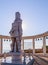 A memorial sculpture of the Russian Admiral F.F. Ushakov. Cape Kaliakra, Bulgaria