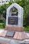 Memorial sign for submariners on the Ship Embankment. Vladivostok.