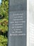 Memorial stele with the inscription in the Tatar and Russian languages, `the Crimean Tatars who died during the eviction