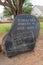 Memorial stone commemorating 50 years of Afrikaans Bible