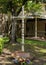 Memorial to August `Gus` Anthony Melito at Saint Bernard of Clairvaux Catholic Church in Dallas, Texas