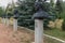 Memorials to highly decorated soldiers at Great Patriotic War memorial / World War 2 memorial in Victory Park, Karakol, Kyrgyzstan