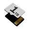Memory card with 1 TB capacity, MicroSD flash storage disc