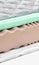 Memory foam - latex mattress cross section - hi quality