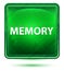 Memory Neon Light Green Square Button