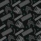 Memphis style pattern retro dark background