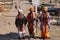 men in ancient national Indian clothes