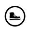 Men boot icon design