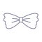 Men bow tie accessory fashion vintage classic isolated design icon