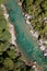 Men canoeing in river