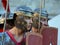 Men dressed as Roman soldier for tourists in the Old Town of Pula