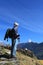 Men Hiker,Himalaya Mountains,Nepal.