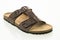 Men leather sandal and flip flop shoes