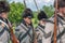 Men Marching during Battle of Crysler\'s Farm