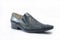 Men\'s black snakeskin shoes