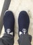 Men`s Blue Casual cum Sports Shoes Upper