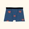 Men\\\'s cute boxer shorts with hearts. Vector hand drawn illustration