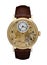 Men\'s gold watch isolated
