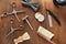 Men`s Grooming Tools. Barber Shop Equipment And Supplies