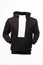 Men`s hoodie black and white with hood