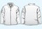 Men\'s jacket or sweatshirt template