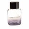 Men\\\'s parfume natural spray purple luxury bottle isolated on a white background