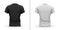 Men`s t shirt with round neck and raglan sleeves.