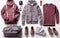 Men\\\'s Winter Fashion: Stay Stylish and Warm isolated on a transparent background
