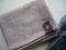 Men\\\'s wool scarf, muffler. Beige warm scarf. Natural wool.