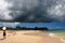 Menacing Storm above Makena Beach