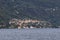 Menaggio, Como , Italy : View of the beautiful lake with buildings and skyline