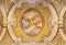 MENAGGIO, ITALY - MAY 8, 2015: The neobaroque fresco of Assumption of Virgin Mary in church Chiesa di Santa Marta