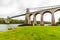 Menai Bridge between Snowdonia and Anglesey, landscape