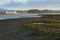 Menai Straits and Caernarfon at Sunset