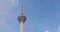 Menara KL tower or Kuala Lumpur TV tower.