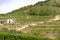 Mencia grape cultivation terraces in Spain