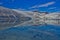 Mendenhall glacier frozen lake