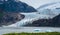 The Mendenhall glacier near Juneau in Alaska