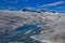 Mendenhall glacier water flow