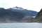 Mendenhall Lake and Rugged peaks, Juneau, Alaska