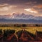 Mendoza, Argentina: Vineyards and the Andes Mountains