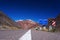 Mendoza mountain and desert landscape