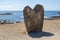 Menhir Beg Er Goalennec on peninsula Quiberon in Brittany