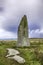 Menhir of Cam Louis, Plouescat, Brittany, France